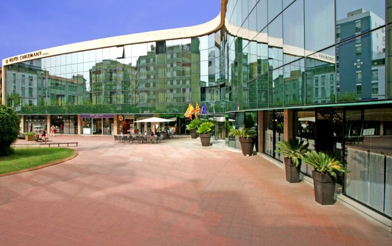 Carlemany Girona Hotel Kültér fotó